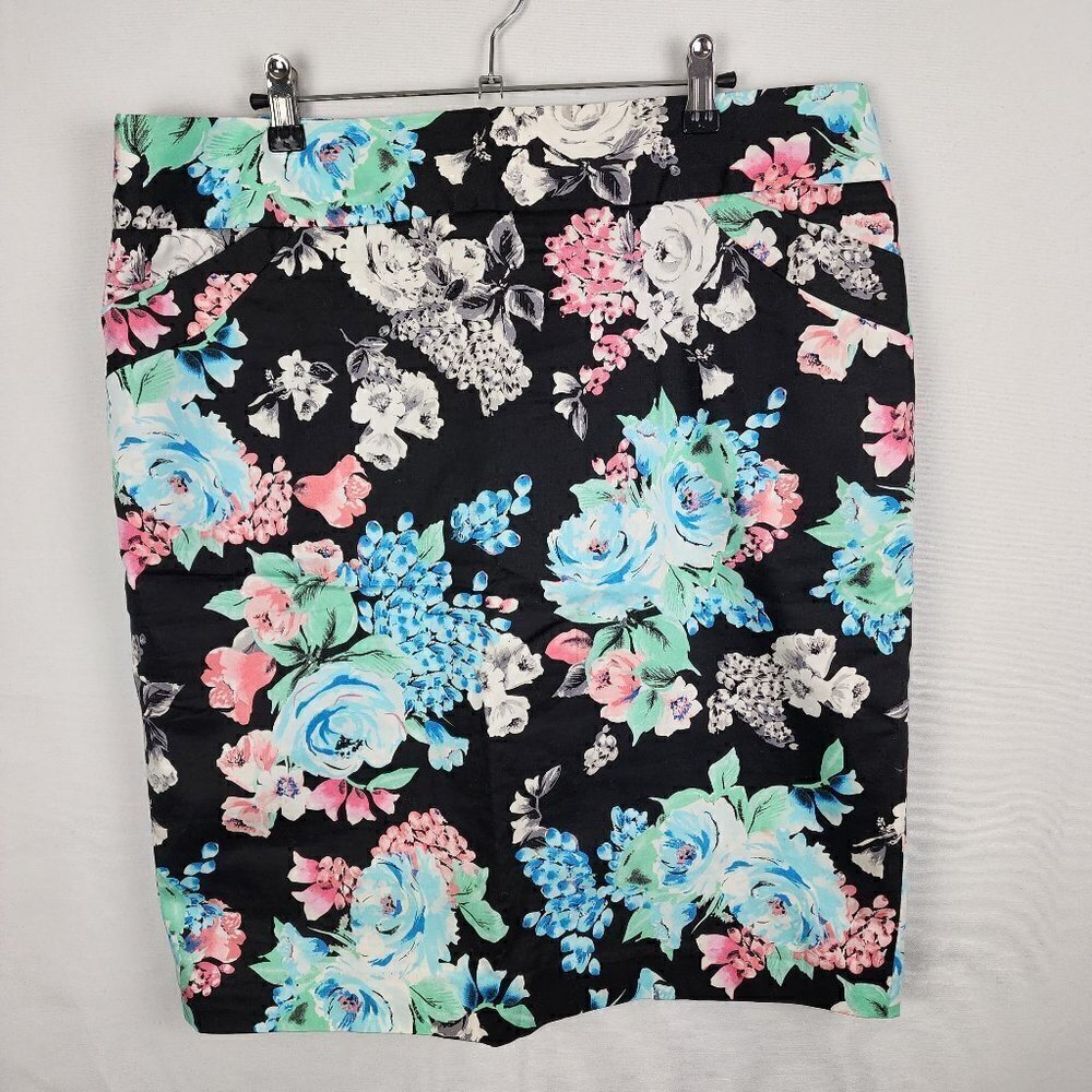 Charter Club Floral‎ Pencil Skirt 16